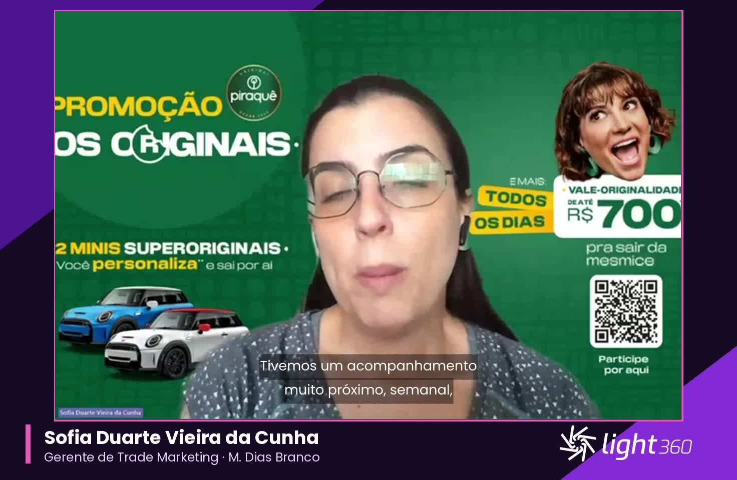 M. Dias Branco em depoimento